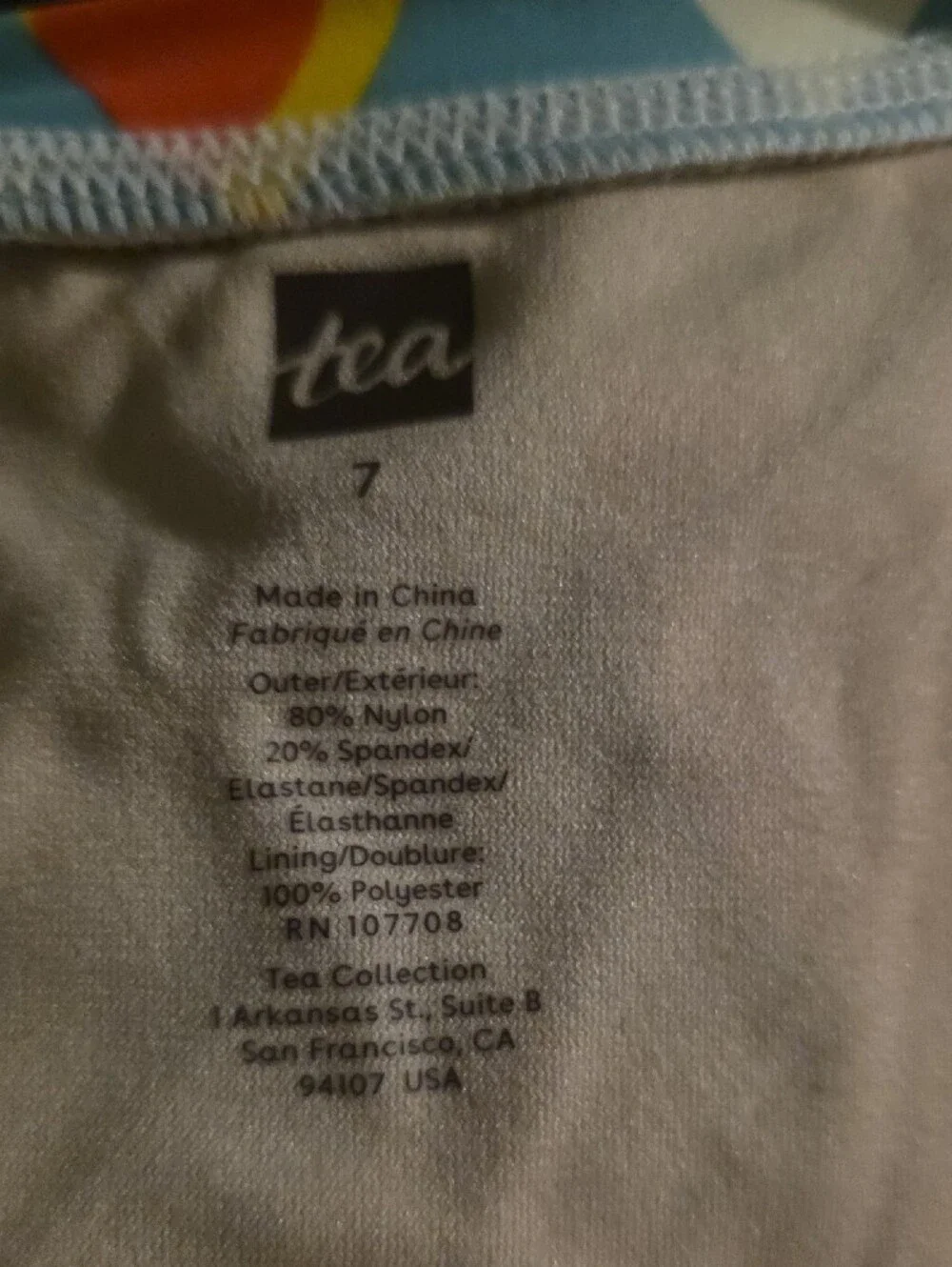 Tea Collection vibrant floral